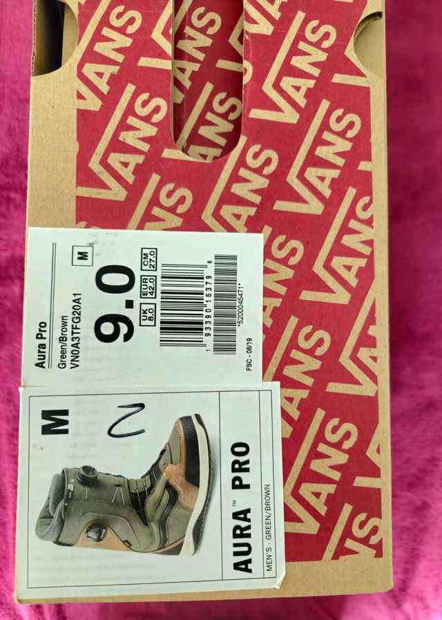 Botas Snowboard VANS AURA PRO