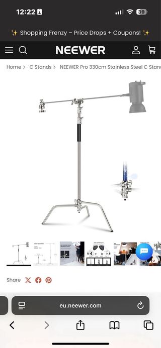 Trípode Neewer Pro 330cm