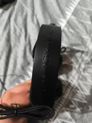 Auriculares PS4/PS5 Negros con Diadema Roja