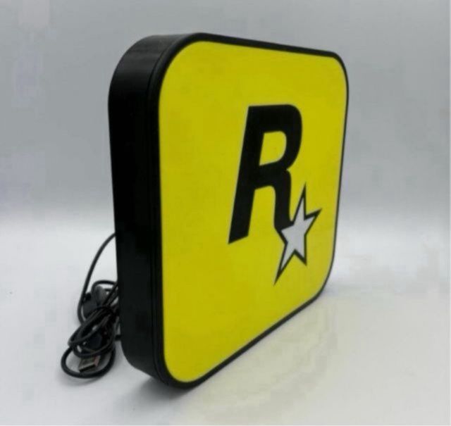 Cartel Luminoso Rockstar Games