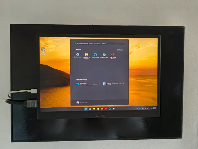 Pantalla Táctil i-tec Negra