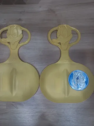 TRINEOS DE NIEVE EL PATO LUCAS DE DISNEY