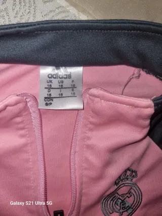 Chándal Adidas rosa talla 16