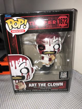 Funko Pop Art The Clown 1672 Hot Topic Exclusive