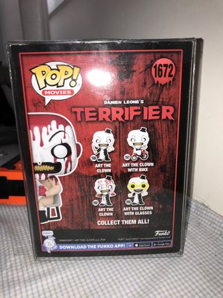Funko Pop Art The Clown 1672 Hot Topic Exclusive