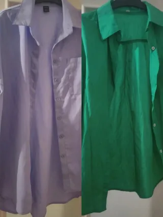 ‼️ NO NEGOCIABLE ‼️ 2 Camisas Mujer Talla XS