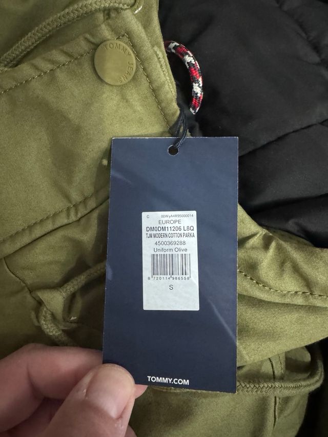 Abrigo Tommy Hilfiger Verde Oliva