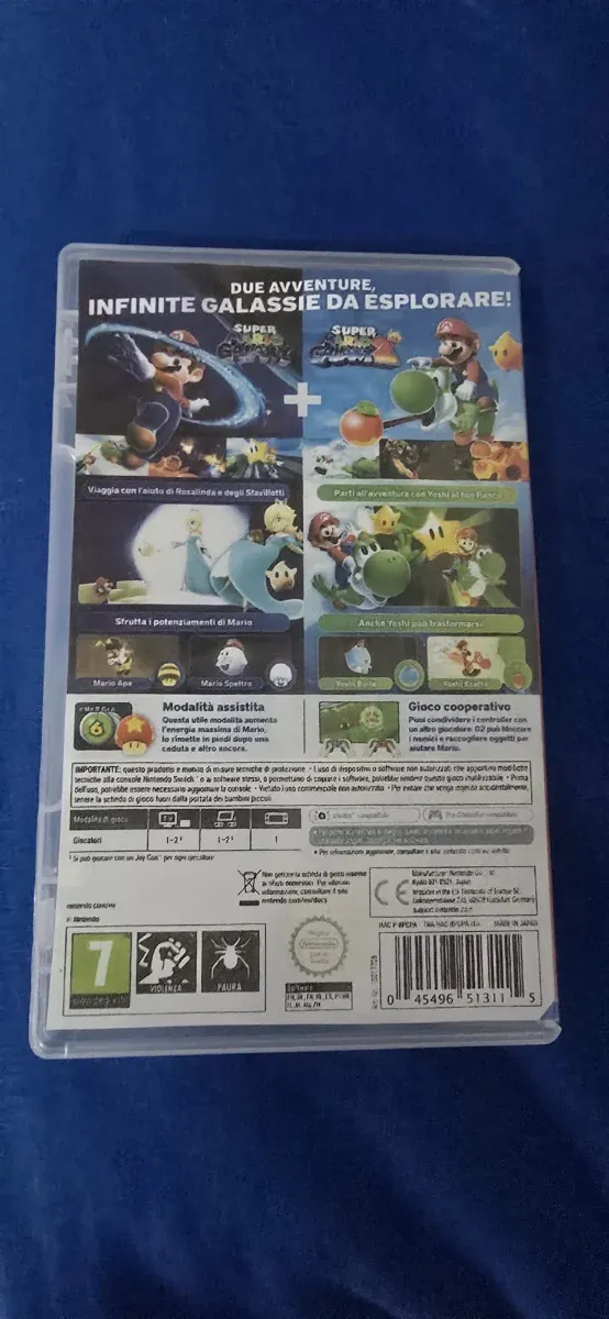 Super Mario galaxy 1 e 2