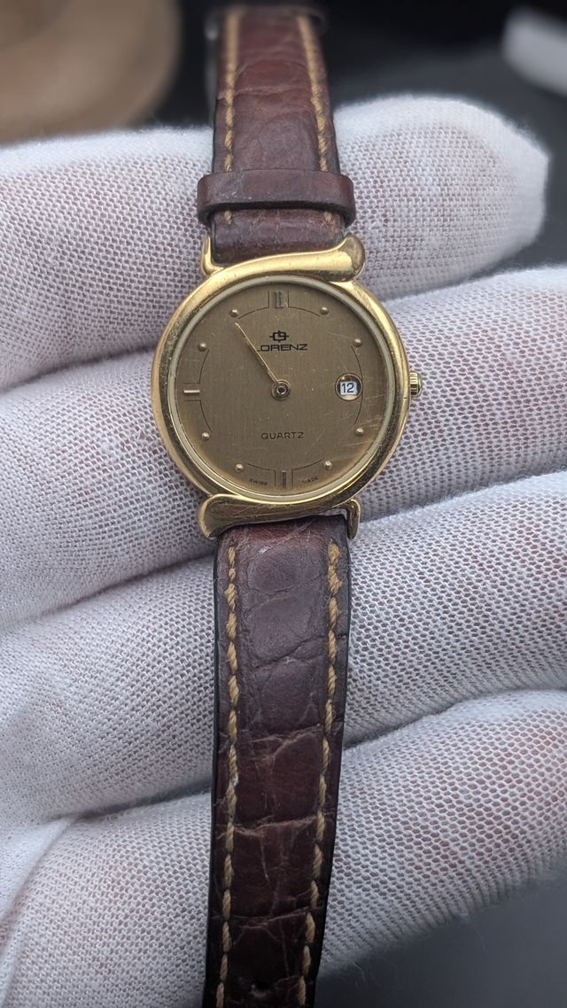 Orologio Lorenz Quartz Donna Swiss Made Dorato