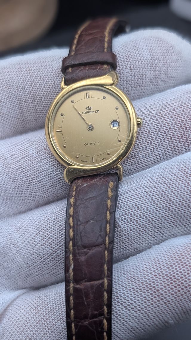 Orologio Lorenz Quartz Donna Swiss Made Dorato