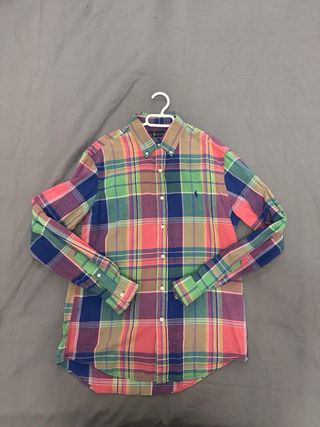 Camisa Ralph Lauren cuadros multicolor