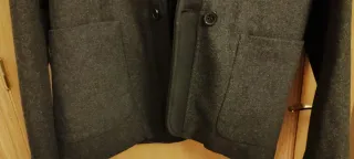 Americana Adolfo Domínguez Gris y Negra