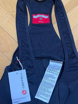 Culote ciclismo Castelli negro talla L