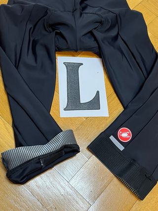 Culote ciclismo Castelli negro talla L