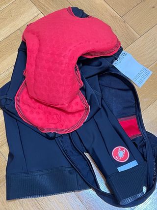Culote ciclismo Castelli negro talla L