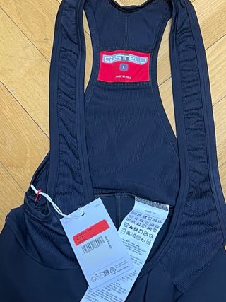 Culote ciclismo Castelli negro talla L