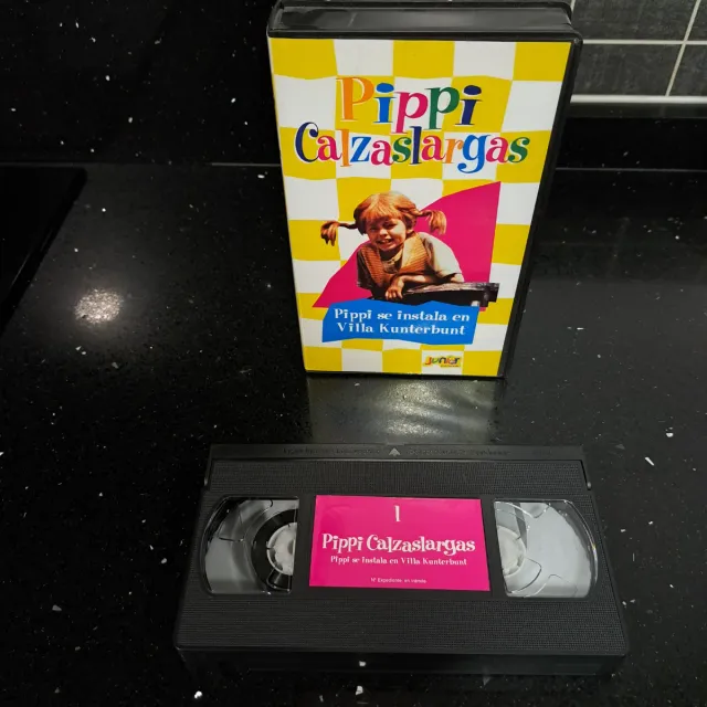Pippi Calzaslargas VHS 1998 Pippi se instala en...