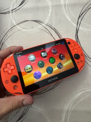 Sony PS Vita Slim Neon Orange Japan