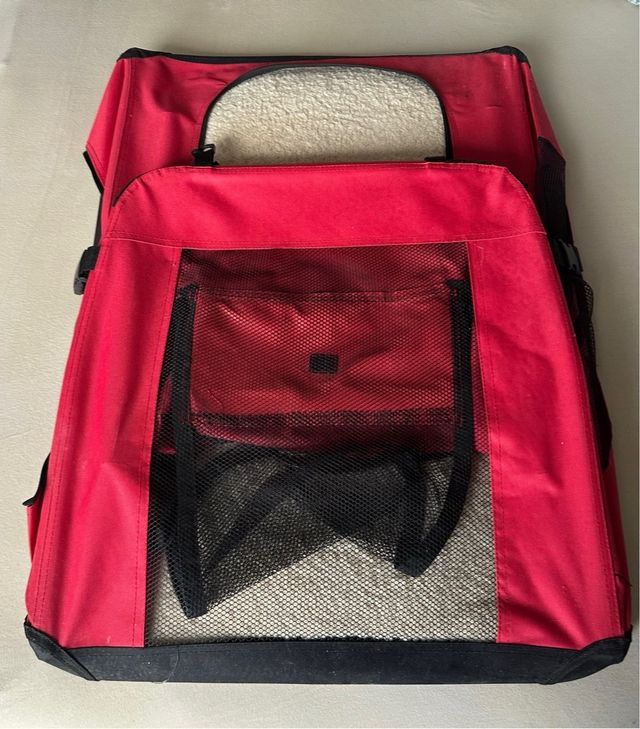 Transportín perro grande plegable tamaño XXL