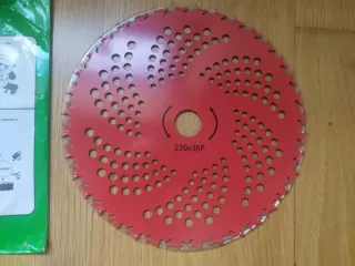 Hoja cortacésped 230mm 36 dientes