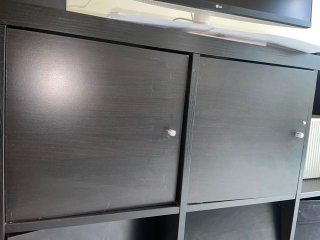 Lote 2 puertas negras IKEA 4X20€