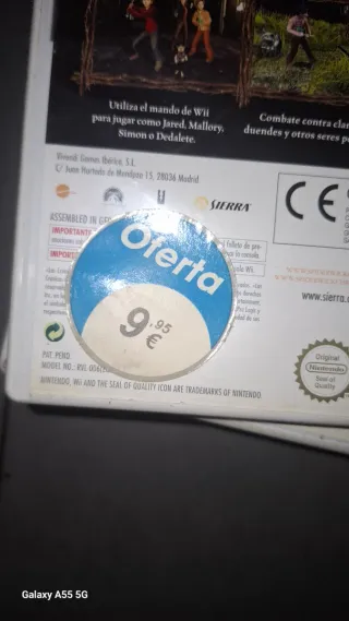 Nintendo Wii Mini Negra y Roja