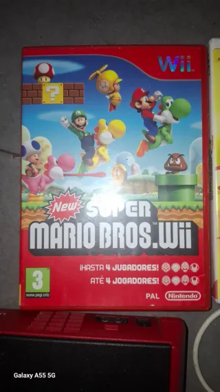Nintendo Wii Mini Negra y Roja