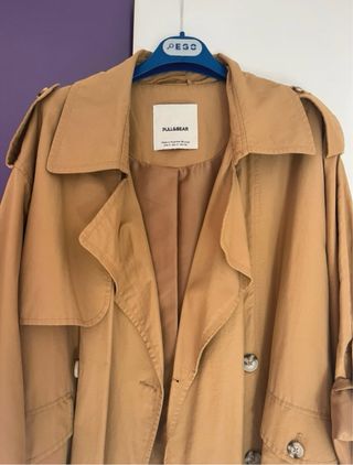 Gabardina oversize Pull&Bear