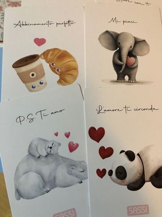 Scatola bigliettini “San Valentino “