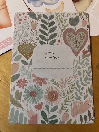 Scatola bigliettini “San Valentino “