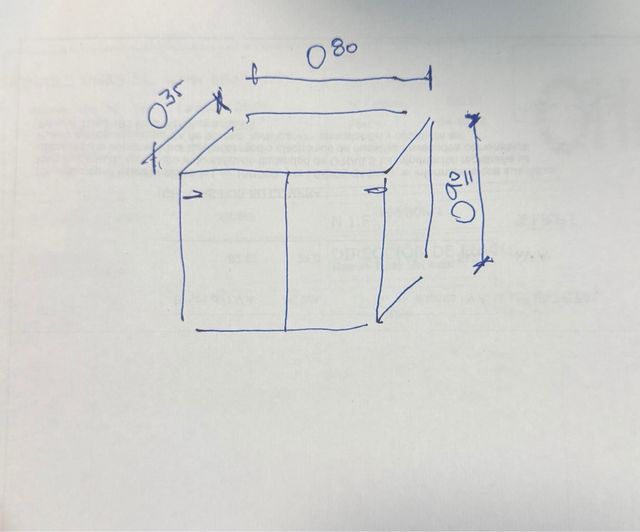 Armadio piccolo bianco con ante scorrevoli