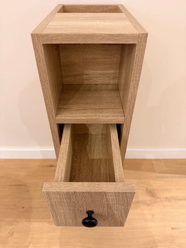 Mueble auxiliar con ruedas 3 compartimentos