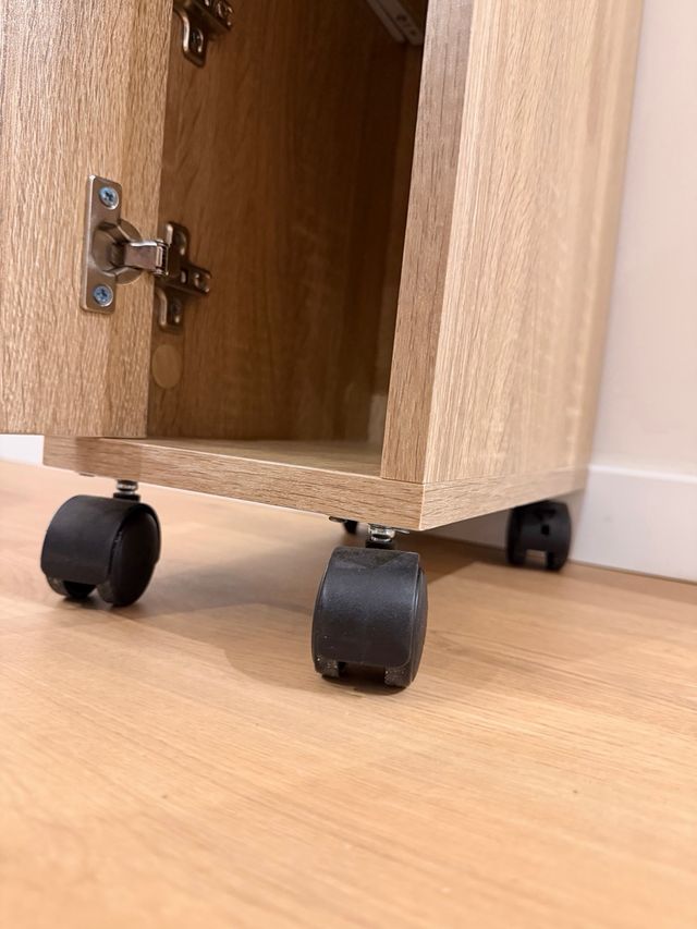 Mueble auxiliar con ruedas 3 compartimentos