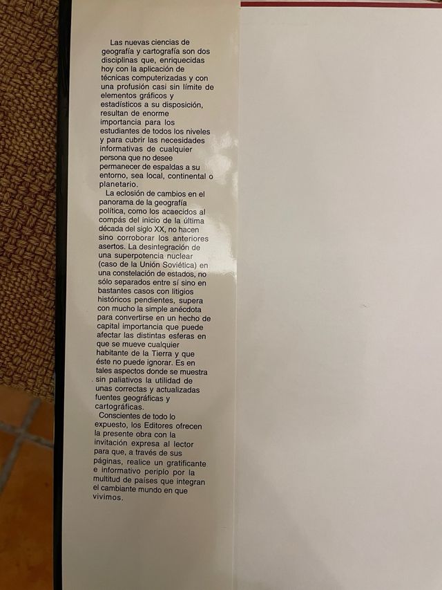 Atlas y Geografía Universal Océanos