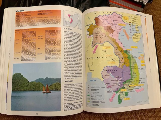 Atlas y Geografía Universal Océanos