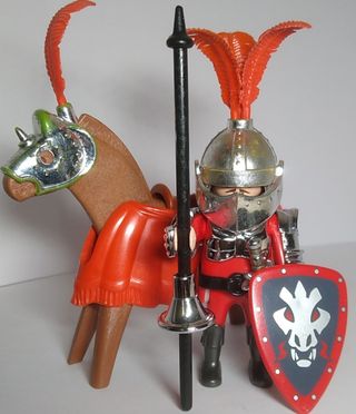 Playmobil Caballero Medieval Cromado