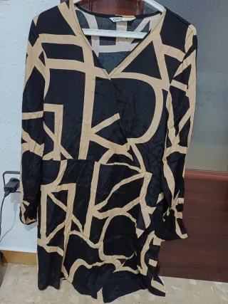 Vestido Only Talla XXL Estampado Geométrico