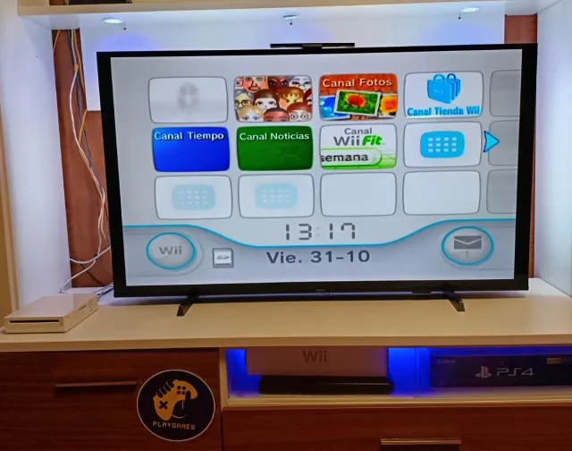 Nintendo Wii Completa Blanca