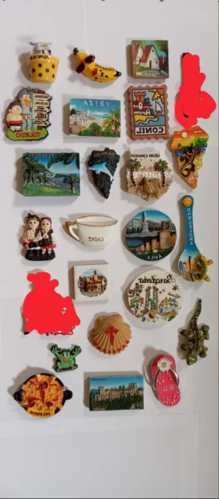 Imanes de nevera de España