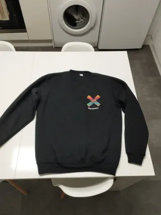 Sudadera Blue Banana Negra Talla M