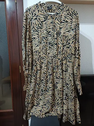 Vestido Vero Moda Estampado Animal Print T-XXL