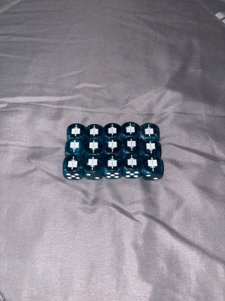 15 Dados Caballeros Grises/Grey Knights