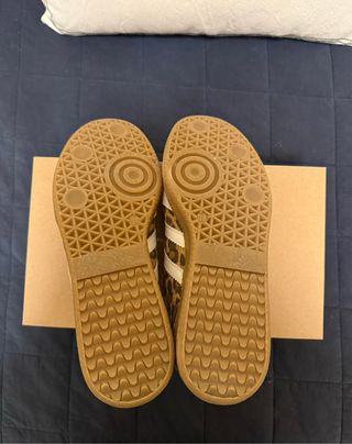 Zapatilla Deportiva Leopardo Beige y Marrón