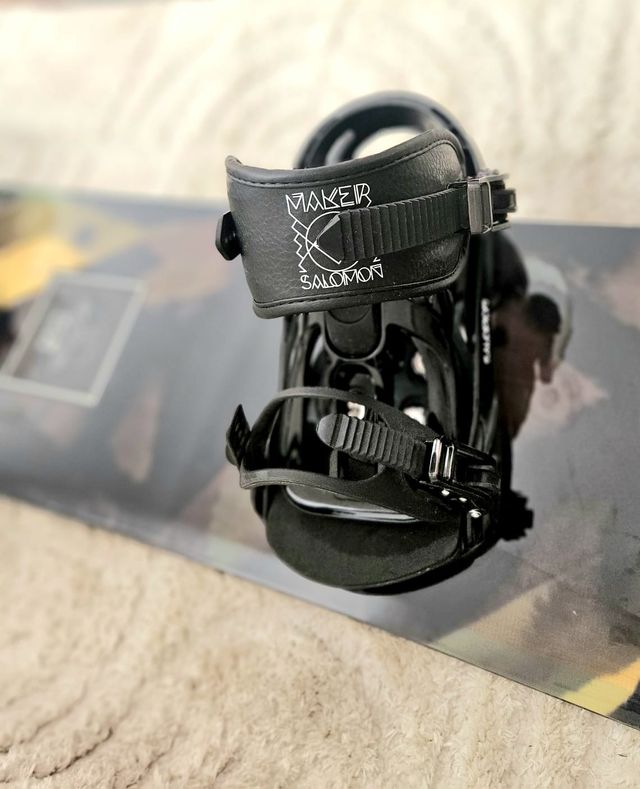 Tabla Snow Salomon Subject 156 + Fijaciones