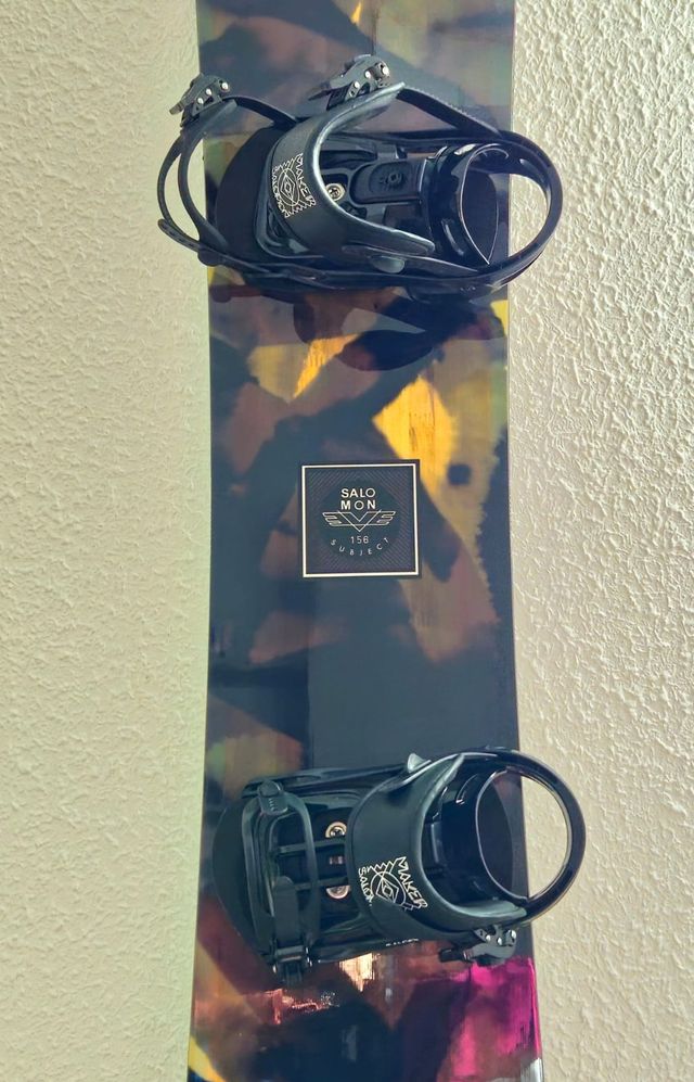 Tabla Snow Salomon Subject 156 + Fijaciones
