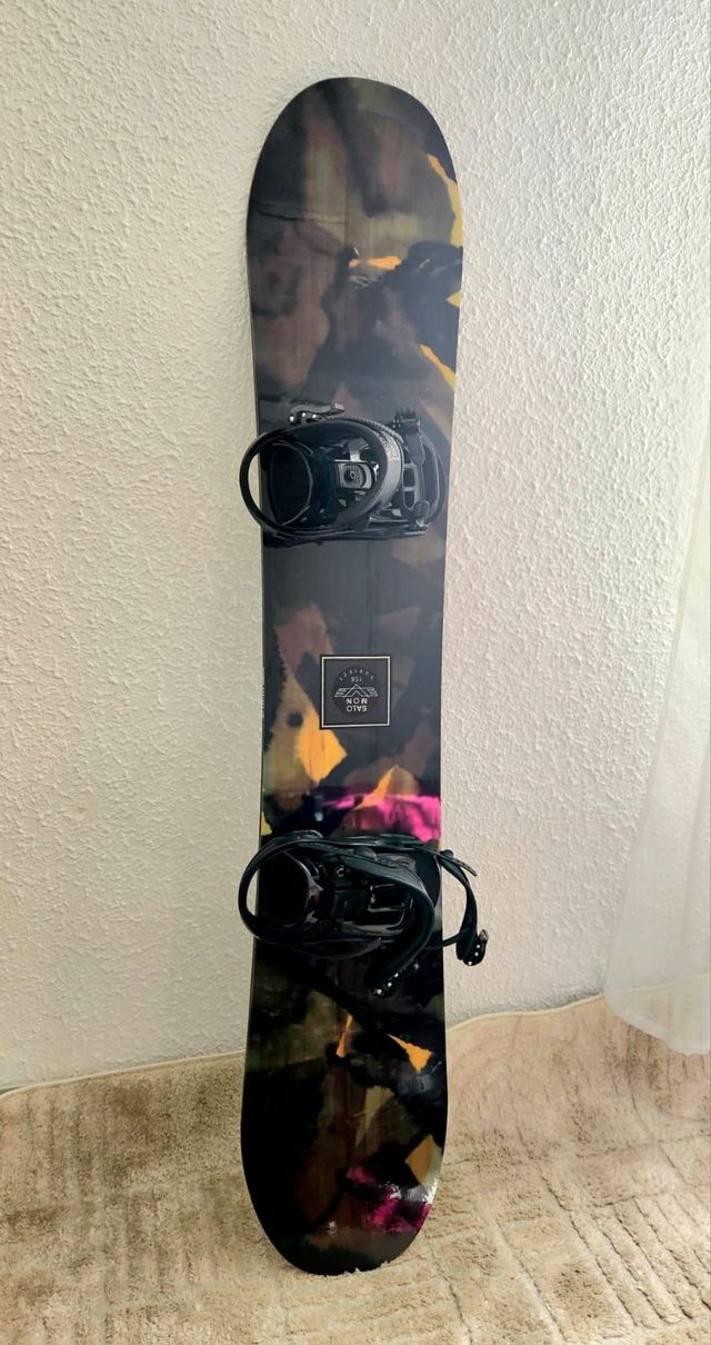 Tabla Snow Salomon Subject 156 + Fijaciones