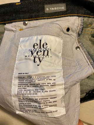 Jeans Eleventy Uomo Made in Italy Taglia 31