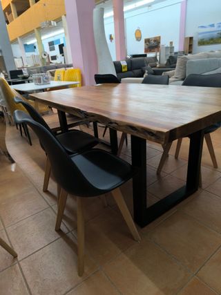 Sillas Comedor/Cocina (Plástico y Madera)