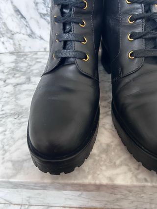 Stivali Sergio Rossi in pelle nera taglia 39.5