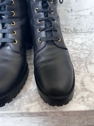 Stivali Sergio Rossi in pelle nera taglia 39.5